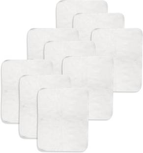 Basic EASY- quick drying prefold style soaker / insert with dry feel layer on top (Pack of 9)