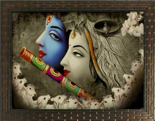 Indianara RADHA KRISHNA (1889) Digital Reprint 10.2 inch x 13 inch Painting