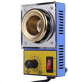 uptodatetools 36mm 220V 100W Solder Pot Titanium Alloy Melting Soldering Pot 100 W Temperature Controlled