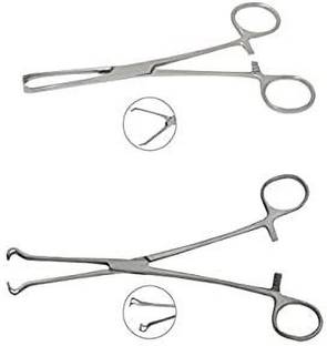 ARINEO BABCOCK FORCEP 8" AND ALLISE FORCEP 6" Tissue Forceps Tissue Forceps
