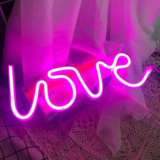 GREATONIX Love Neon LED Light for Room Decoration, Gifts, Night Light with (USB+Battery) Night Lamp