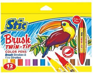 STIC Brush Twin - Tip Colour Pens