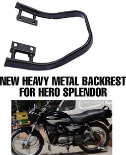 imad HEAVY METAL BACKREST FOR HERO SPLENDOR Bike Headlight Grill
