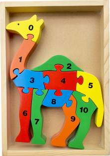 Little Genius COUNTING ON CAMEL JIGSAW-COLOURED