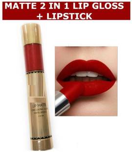 FEGURO long lasting matte 2 in 1 lipstick red color