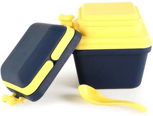 Angel Trading LUNCH BOX - BLUE 1 Containers Lunch Box