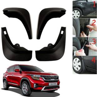 AuTO ADDiCT Front Mud Guard, Rear Mud Guard For Kia Seltos NA