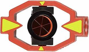 VISHAL Mini Prism with Folding Poles in 4 Parts for Total Station Land Survey (Leica/Topcon/Sokkia/Nikon etc.) Solid Prism