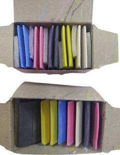 Smark Multicolor Dustless Sewing / Tailor Chalk Marker Chalk for Fabrics-Pack of 20 Tailor Chalk (Pack of 20)(Multicolor) Tailor Chalk