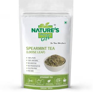 Nature's Precious Gift Spearmint Tea - 1 kg - Jumbo Super Saver Wholesale Pack Herbal Tea Pouch