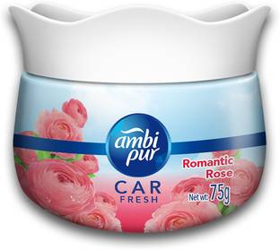 Ambipur Romantic Rose Car Freshener Gel Car Freshener Diffuser Romantic Rose Car Freshener Gel