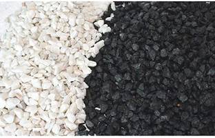 VANNEF Decorative Stones White & Black Marble Chips Pebble Stones For Aquarium Home Garden Indoor & Outdoor Decoration Gravel Unplanted Substrate