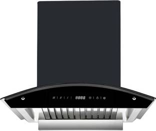 Kaff RIO LX BF DHC 75 Auto Clean Wall Mounted Black 1150 CMH Chimney