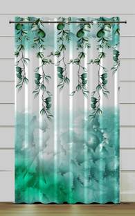 LE HAVRE 214 cm (7 ft) Polyester Semi Transparent Door Curtain Single Curtain
