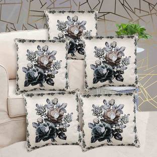 golden leaf Velvet Cushions Cover