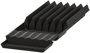 IKEA Cutlery Kitchen Rack Plastic UPPDATERA Knife rack, anthracite20x50 cm