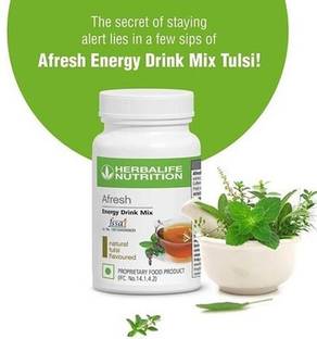 HERBALIFE AFRESH ENERGY DRINK TULSI FLAVOUR Nutrition Drink