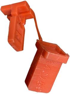 Engarc 25pcs RED Drum Seal, Tanker Seal, Plastic Security Small Seal Lock