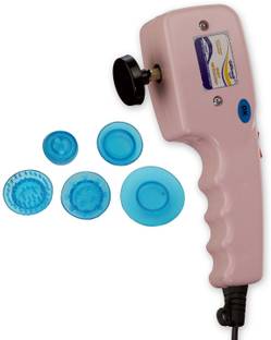 ULTIMATE RYL-LGR Royale Quick Relief Full Body Electric Massager with 5 Applicator and 2 Speed Setting (Mild, Strong), Pink Massager