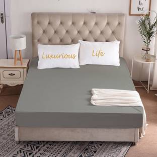 Luxurious Life Fitted King Size Stretchable, Waterproof Mattress Cover