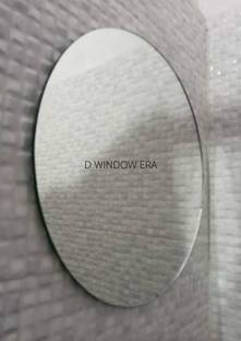 windowera NO DRILL REQUIRE, EASY STICK, SIZE 10" Bathroom Mirror