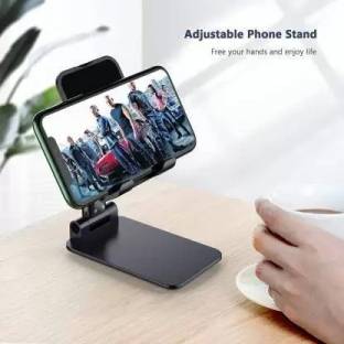 ZOKMOB Premium Smart Foldable Mobile Stand for Table and Bed, Height Adjustable Stand Tripod