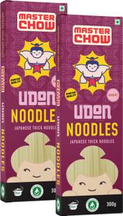 MasterChow Udon Noodles Pack (Pack of 2) | No Artificial Color | Made in Small Batches | Fresh From the Kitchen | Get Restaurant Style Taste in Just 10 Minutes | Serves 4-5 Meals Instant Noodles Vegetarian