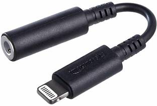 IMMUTABLE Black 78 RT-PRO- Audio Jack AUX Cable USB Adapter 1 m AUX Cable (Compatible Phone Converter