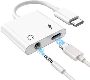 IMMUTABLE White 55 RT-PRO-Best Type C USB Charging Cable Converter Earphone Headphone Hands-Free Type-C to 3.5 mm Head Aux Audio USB Cable and Headphone Phone Converter