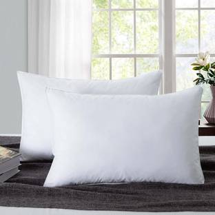 Flipkart SmartBuy 18043-2-16x24 Cotton Solid Sleeping Pillow Pack of 2