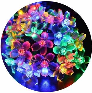 blue penguin 16 LEDs 3.99 m Multicolor Steady Flower Rice Lights
