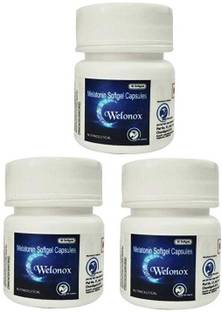 Welonox Sleeping Capsules – Sleep Care – Sleep well Medicine – Deep Sleep (Pack Of 3)