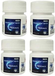 Welonox Capsules For Deep Sleep – Sleeping Pills – Sleep Support Capsules (Pack Of 4)