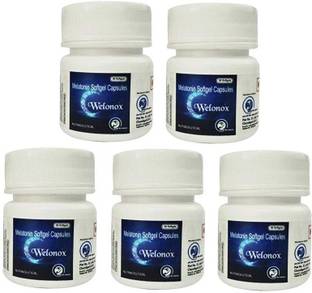 Welonox Sleep Well Capsules – Melatonin Soft gel Capsules –Sleeping Capsules (Pack of 5)