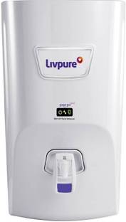 LIVPURE liv-pep-pro+(white) 7 L RO + UV Water Purifier