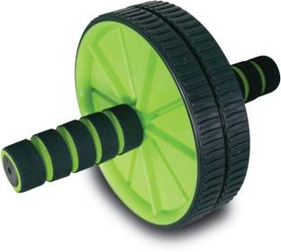 KRISHNA Double Wheel Ab Exercise Roller with Mat Ab Exerciser