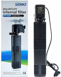 Pawwfect SOBO WP 3000F High Power Internal Aquarium Filter - (Ideal for 2.5 Ft. - 5 Ft. Aquarium Tanks), (AC 220~240V | 50/60Hz Power:25W | F.MAX:1200L/Hr), Power Aquarium Filter