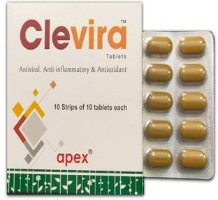APEX CLEVIRA TABLETS ( 10 strips of 10 tablets each)