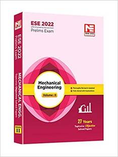 ESE 2022 Prelims Exam Mechanical Engineering Topicwise Objective Solved Papers Volume II
