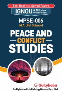 Gullybaba IGNOU 2nd Year MA (Latest Edition) MPSE-006 Peace and Conflict Studies in English IGNOU Help Book with Solved Previous Year's Question Papers and Important Exam Notes (English, Paperback, Expert Panel Of GPH)