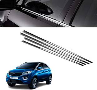 Rimpil Lower Window Garnish Nexon Chrome Tata Nexon Side Garnish
