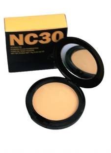 Three Elements NC30 STUDIO FIX POWDER PLUS FOUNDATION Compact for fair skin tone (Beige, 6 g) Compact powder with oil control Powder that Protects Skin from Sun, Absorbs Oil, Sweat and helps you to stay fresh for up to 12Hrs  Compact