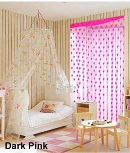 Panipat Textile Hub 213 cm (7 ft) Door Polyester Curtain Single Curtain