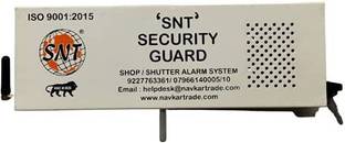 SNT GSM Shutter Security (Siren, Call, SMS) 5 User Alarm System for Office, Shop Wireless Sensor Security System