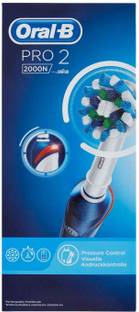 Oral-B PRO 2 2000 Cross Action Rechargeable Electric Toothbrush