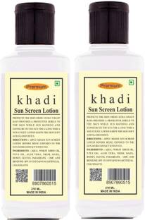 Premium Khadi Sunscreen Moisturizing Lotion