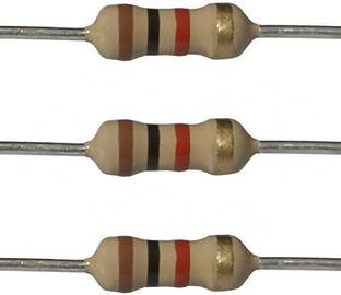 Zyme 1K RESISTOR 100pcs 1/4 Watt 5% Tolerance Fixed Resistor