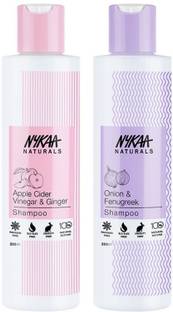NYKAA APPLE VINEGAR SHAMPOO & ONION SHAMPOO