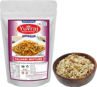 Yuvraj Food Product Yuvraj Food Bikaneri Falahari Mixture 200gm (Pack of 2)