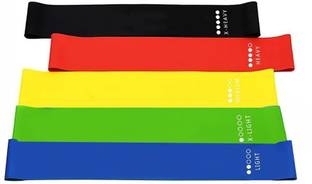 RAR SPORTS Resistance Bands Mini Loop (Set of 5) Perfect for Toning &Home Workout. Resistance Band